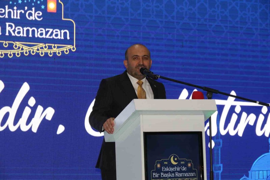 Tarım Ve Orman Bakanı Yumaklı, Eskişehir’deki İftarda Birlik Beraberlik Vurgusu Yaptı