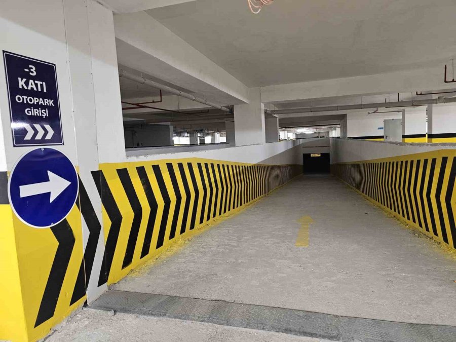 Niğde Eğitim Ve Araştırma Hastanesinde 700 Araçlık Yeni Otopark Hizmete Açıldı