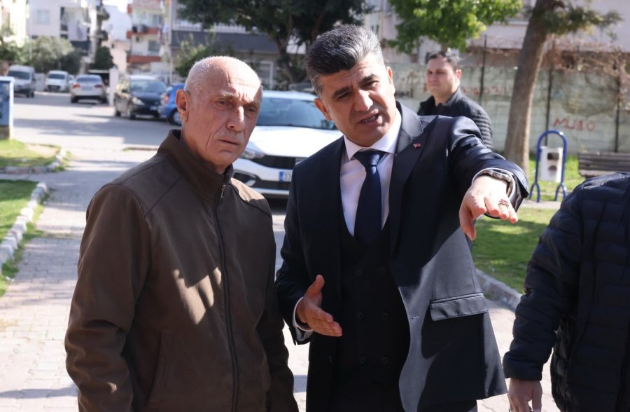 Başkan Vekili Şener, Asfaltlama Çalışmalarını Denetledi