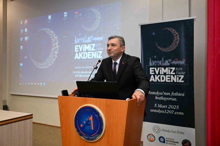 Vali Şahin: "akdeniz’de Var Olmaya Devam Edeceğiz"