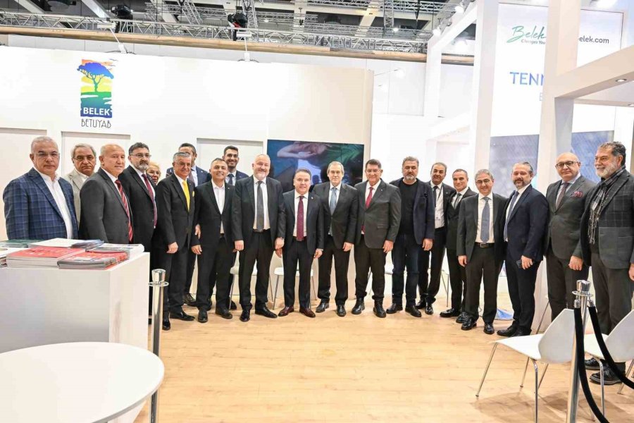 Başkan Böcek, Itb Berlin Fuarı’nda Antalya’yı Tanıtıyor