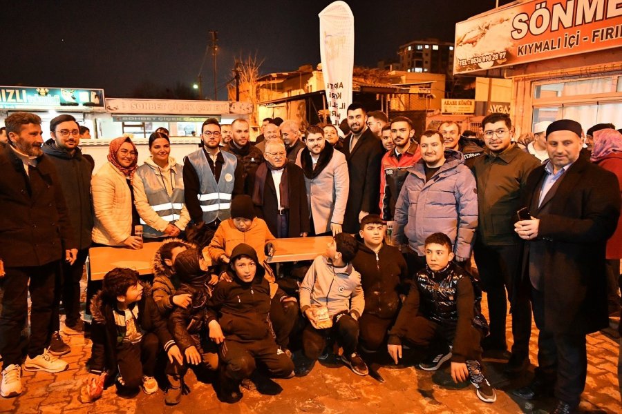 Başkan Büyükkılıç, Çocuklarla Ramazan Coşkusunu Paylaştı