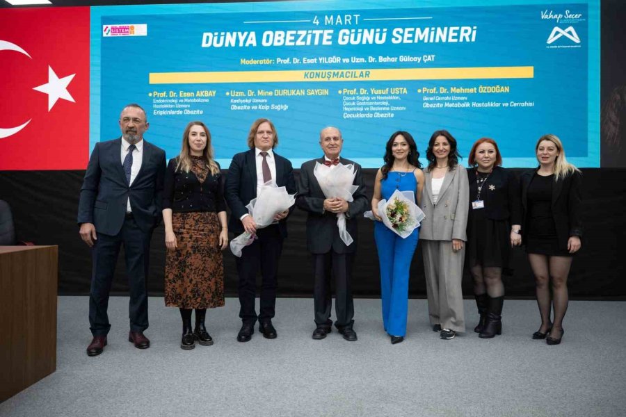 Mersin’de Obeziteye Karşı Farkındalık Semineri Düzenlendi