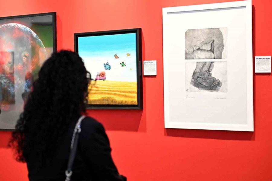 Antalya’da 58 Usta Sanatçı "akdeniz Lirikleri" Sergisinde