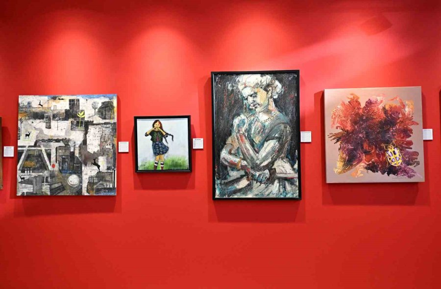 Antalya’da 58 Usta Sanatçı "akdeniz Lirikleri" Sergisinde