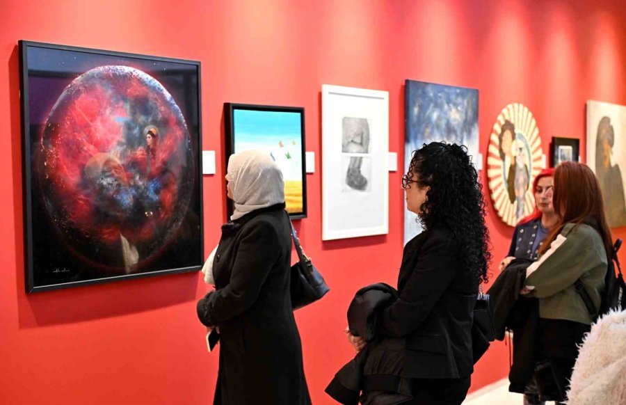 Antalya’da 58 Usta Sanatçı "akdeniz Lirikleri" Sergisinde