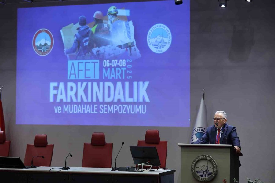 Büyükkılıç: "sismik Tehlike Haritasını Çıkarmak Öncelikli Hedeflerimiz Arasında"