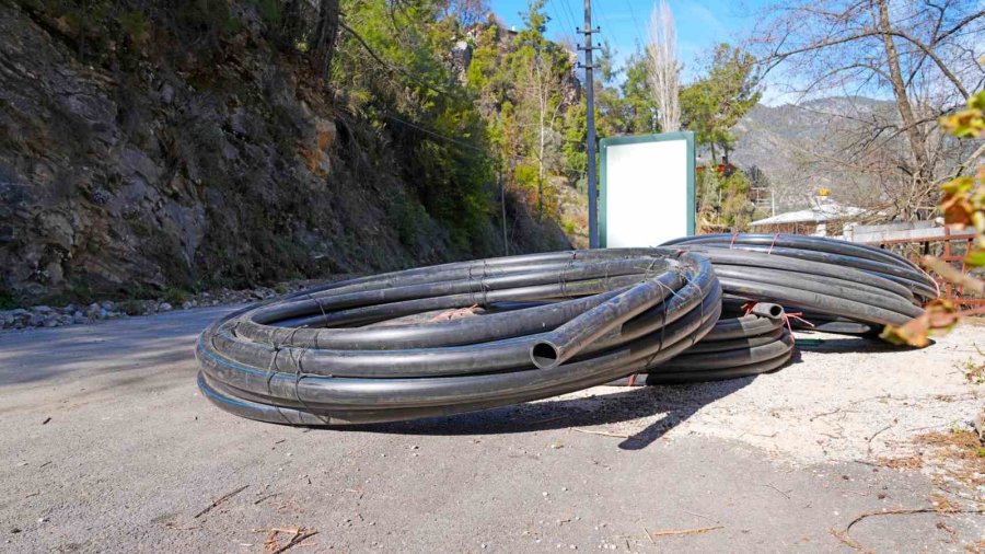 Alanya’da 40 Yıllık Boru Hattı Değiştiriliyor