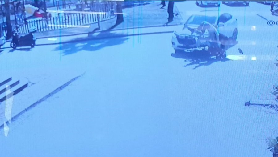 Kaza Yapan Motosiklet Sürücüsü Acısını Unutup Motosikleti Kaçırdı, Tedavi İçin Yaya Olarak Geri Geldi