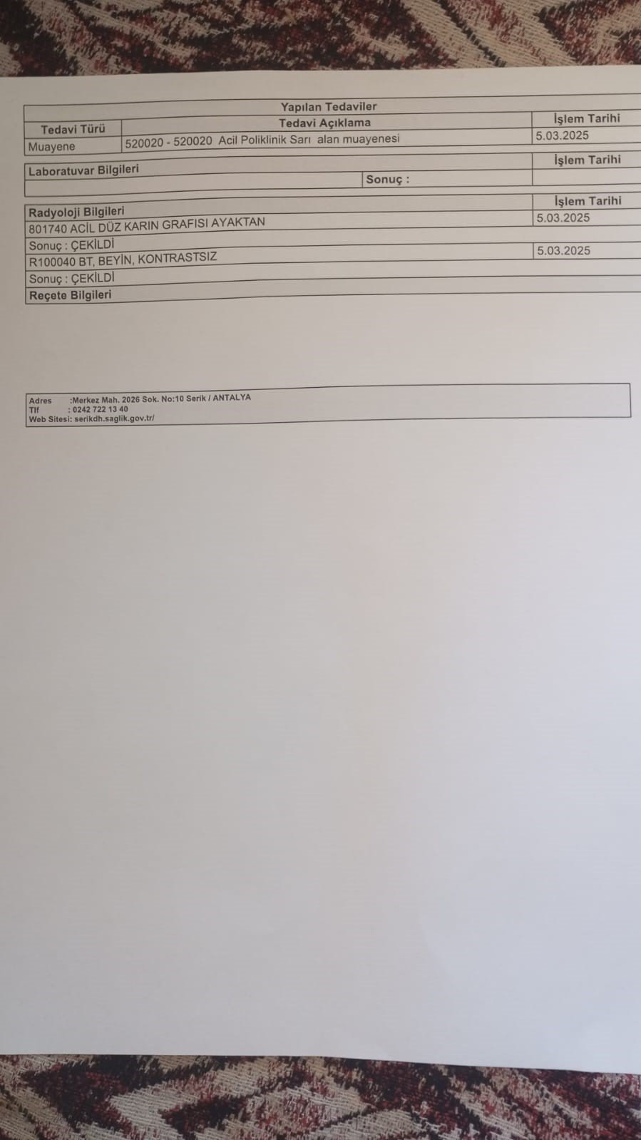 Antalya’da Öğretmeninin Darp Ettiği İleri Sürülen Çocuğun Ailesi Şikayetçi Oldu