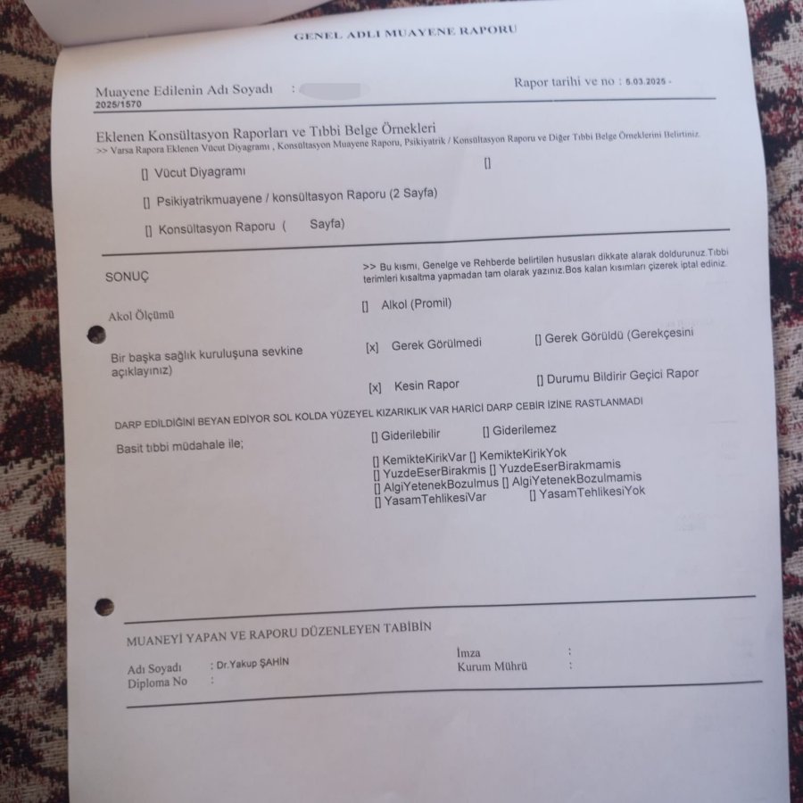 Antalya’da Öğretmeninin Darp Ettiği İleri Sürülen Çocuğun Ailesi Şikayetçi Oldu