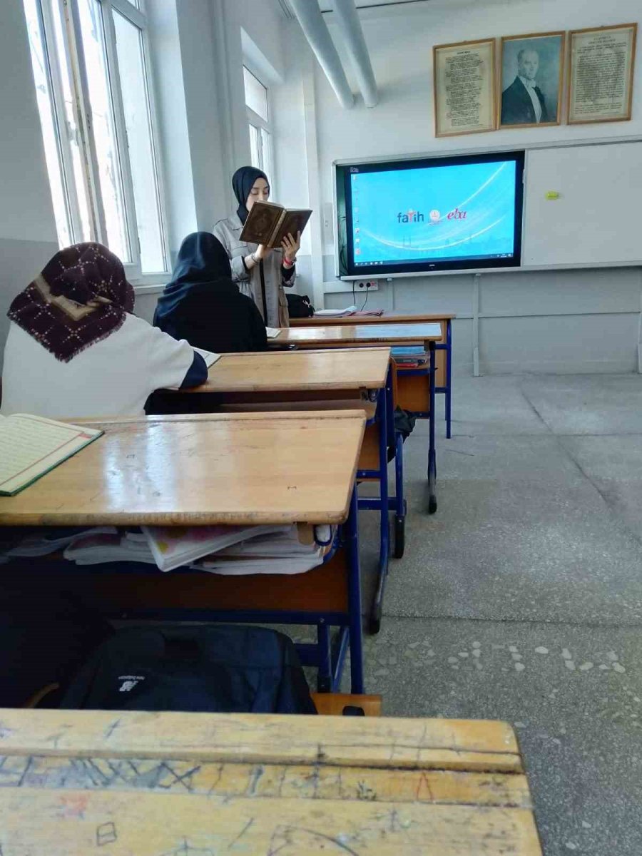 Çifteler’de Öğrencilerin Kur’an-ı Kerim Mukabelesi