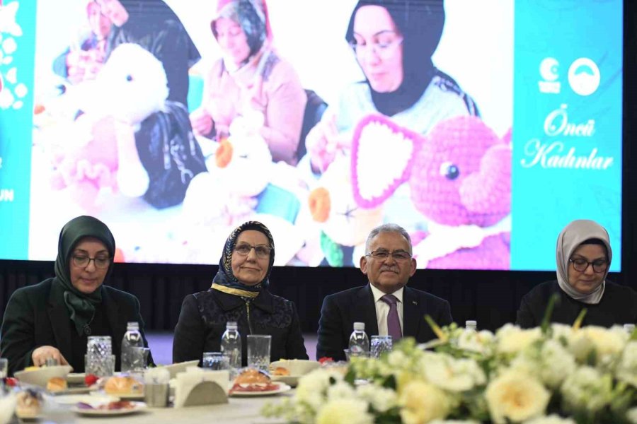 Başkan Büyükkılıç’tan Kadınlara Özel Projeler