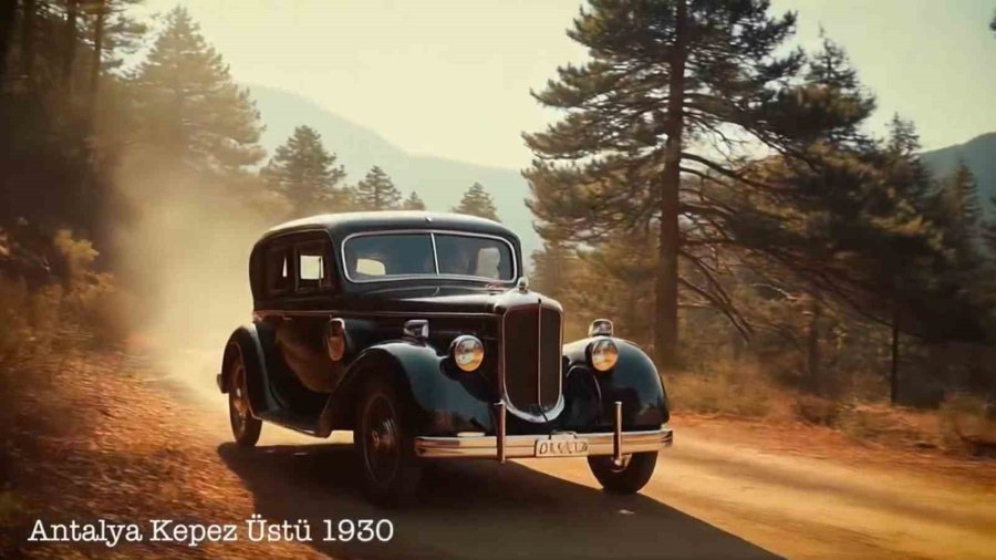 Atatürk’ün Antalya’ya Gelişi Yapay Zeka İle Kepez’de Canlandırıldı