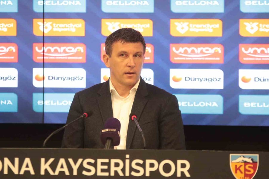 Sergej Jakirovic: "takımın Performansından Memnunum"