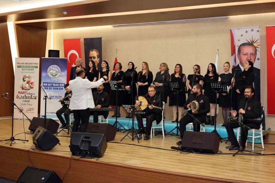 Talas Musiki Cemiyeti’nden Kadınlara Özel Konser