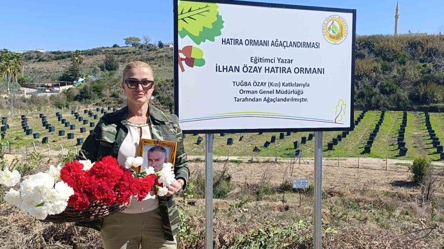 İlhan Özay Hatıra Ormanı’nda Fidan Dikimi Yapıldı