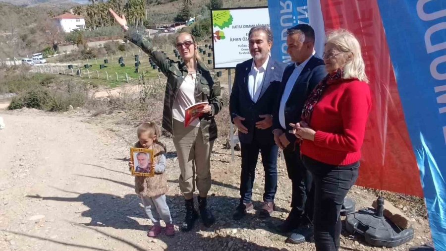 İlhan Özay Hatıra Ormanı’nda Fidan Dikimi Yapıldı
