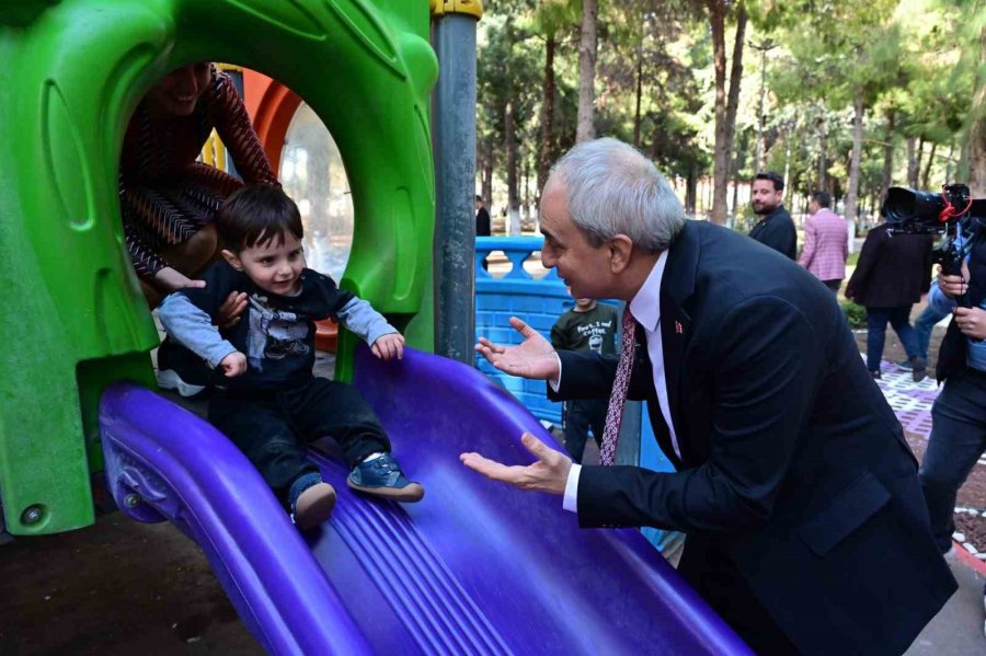 Başkan Kocagöz, Oba’da