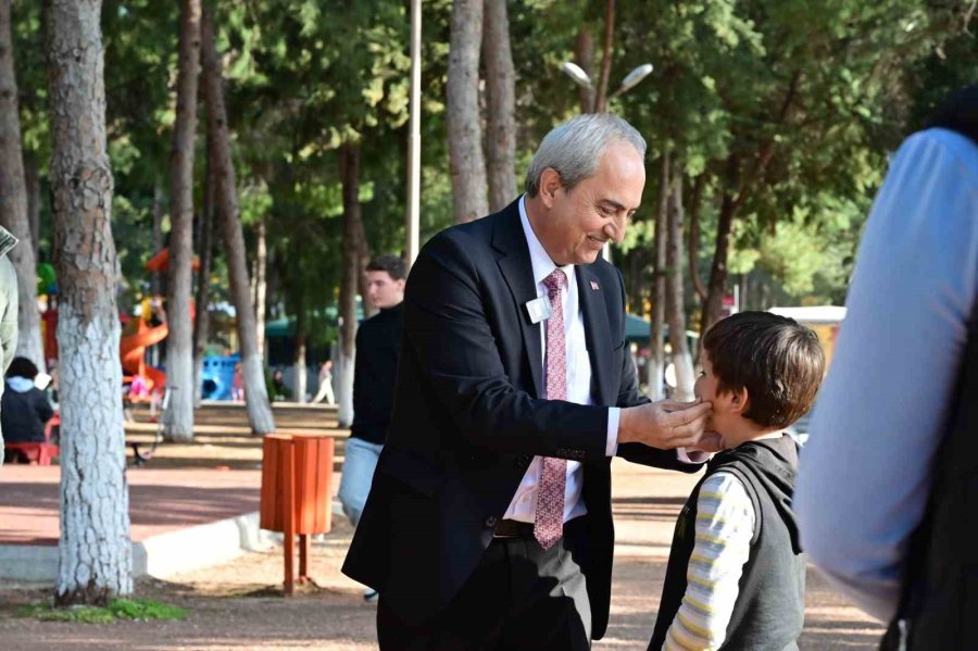 Başkan Kocagöz, Oba’da