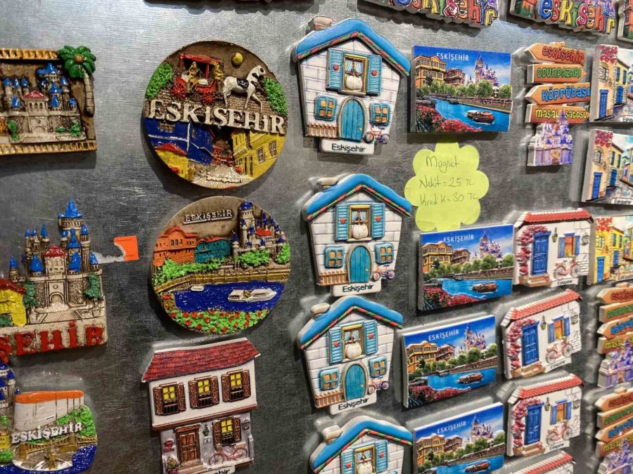 Odunpazarı’na Gelen Turistler En Çok Şehir Magnetlerini Tercih Ediyor