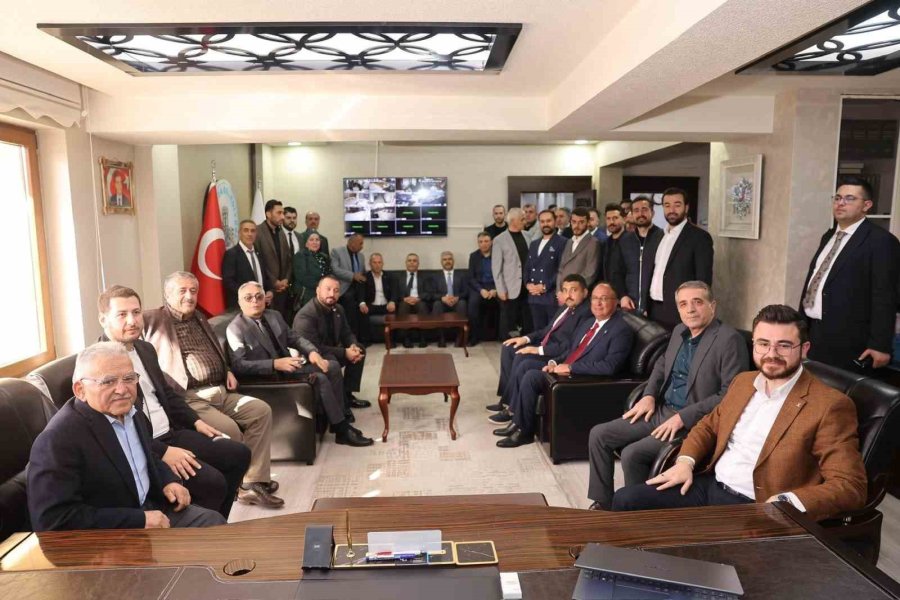 Büyükkılıç Ve Okandan’dan Tomarza Ziyareti