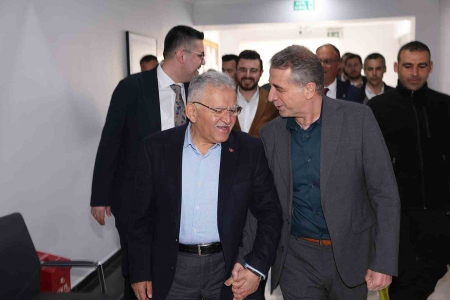 Büyükkılıç Ve Okandan’dan Tomarza Ziyareti