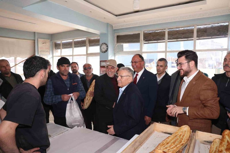 Büyükkılıç Ve Okandan’dan Tomarza Ziyareti