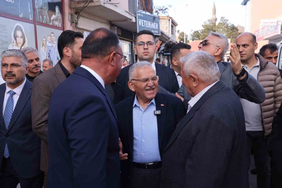 Büyükkılıç Ve Okandan’dan Tomarza Ziyareti