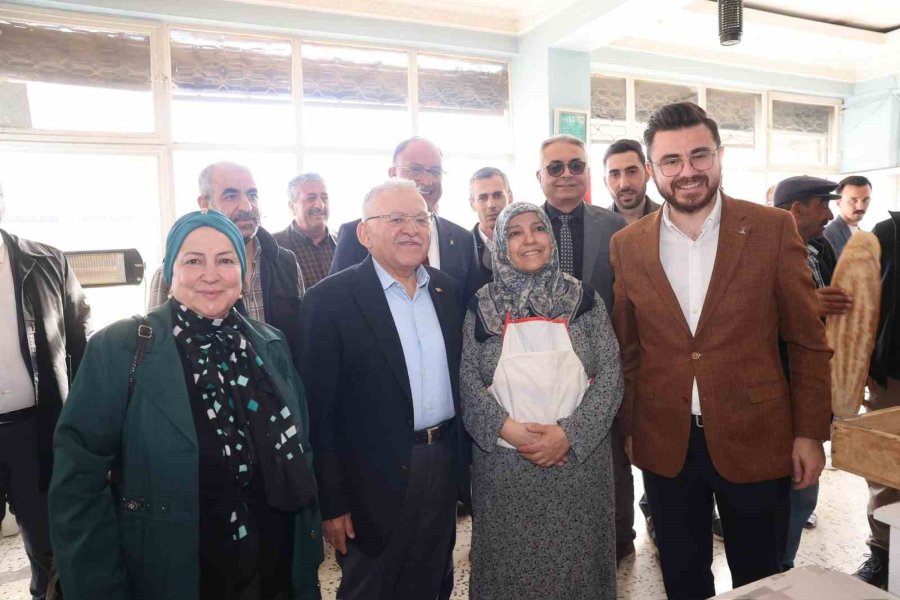 Büyükkılıç Ve Okandan’dan Tomarza Ziyareti