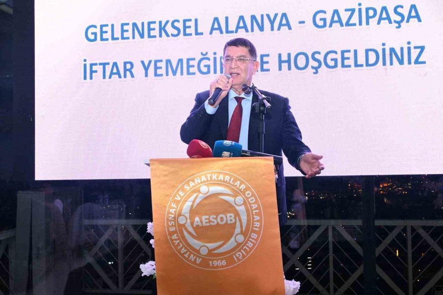 Aesob, Antalya’nın İlçelerinde Gönül Sofrası Kurdu
