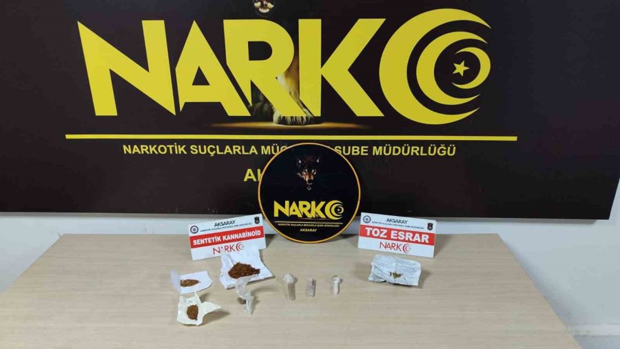 Aksaray’da Uyuşturucu Operasyonları: 4 Tutuklama