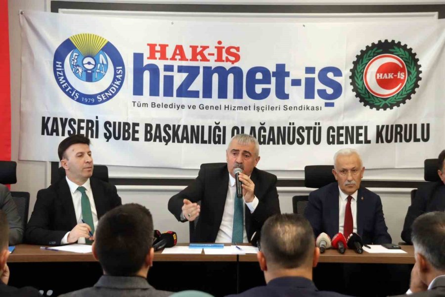 Hizmet-iş Sendikası’nda Gergin Olağanüstü Kurul