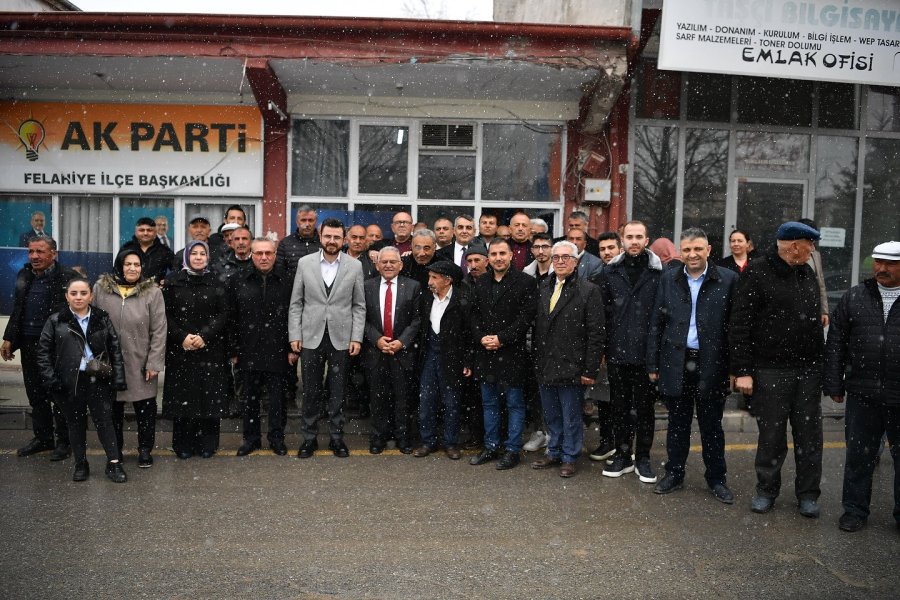 Başkan Büyükkılıç’tan Özvatan Ve Felahiye’de ’ramazan’ Buluşması