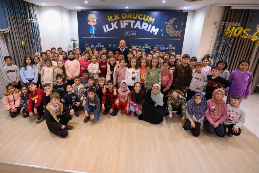 Meram’da ‘ilk Orucum, İlk İftarım’ Coşkusu Yaşandı