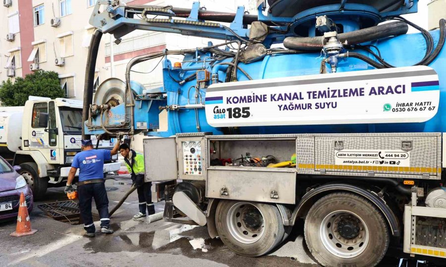 Asat’tan Robot Destekli Yağmur Suyu Temizlik Çalışması