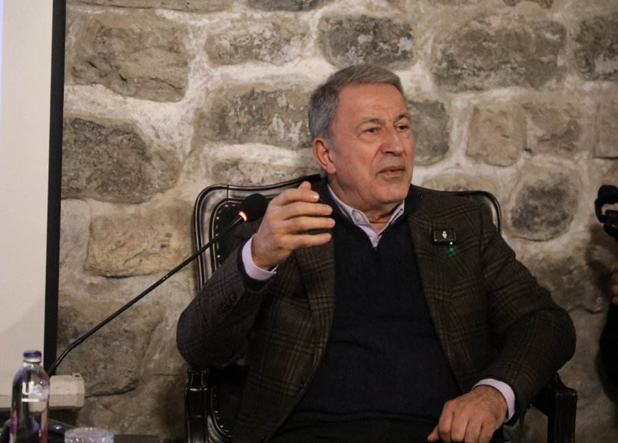 Hulusi Akar, Mektep Melikgazi’de Tecrübelerini Paylaştı