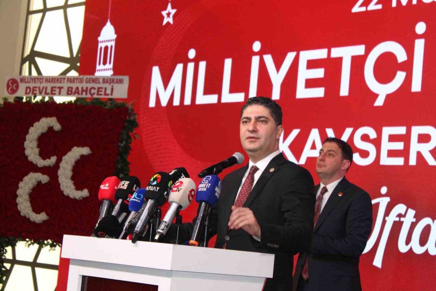 Mhp’li Özdemir: "hukukun Üzerine Düştüğü Gerçeklik; İstanbul’daki Chp’li Belediyelerin Millete Ait 560 Milyar Tl’lik Tutarın Birilerinin Kasalarına Gittiği Gerçeğidir"
