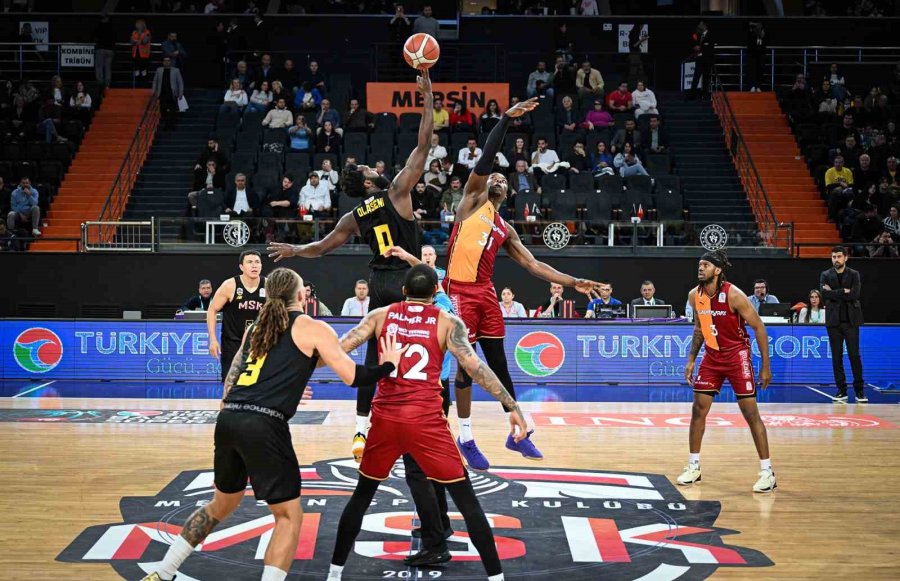 Türkiye Basketbol Süper Ligi: Mersin Spor: 89 - Galatasaray: 73