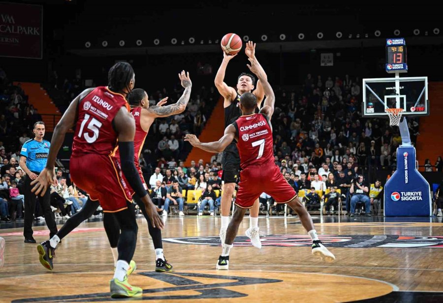 Türkiye Basketbol Süper Ligi: Mersin Spor: 89 - Galatasaray: 73