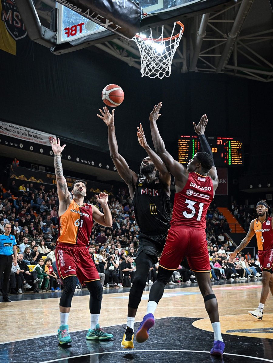 Türkiye Basketbol Süper Ligi: Mersin Spor: 89 - Galatasaray: 73