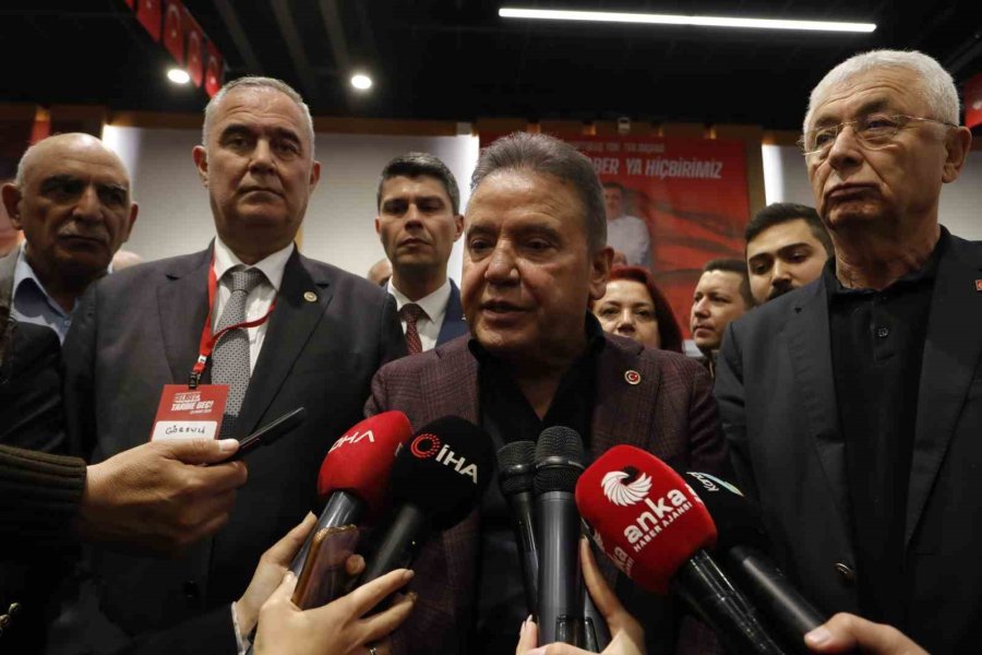 Chp Antalya’da Cumhurbaşkanı Adayını Belirlemek İçin Oy Verme İşlemi Devam Ediyor