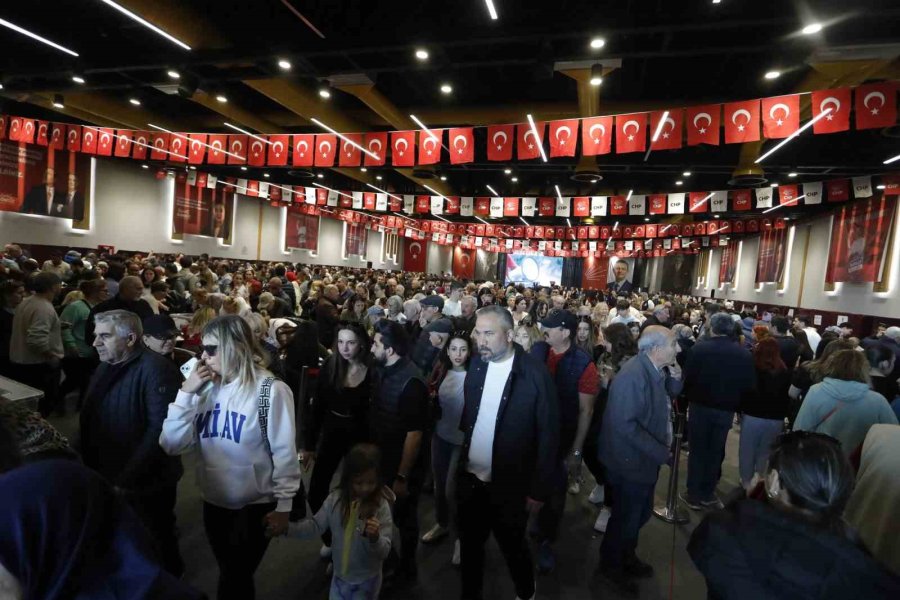 Chp Antalya’da Cumhurbaşkanı Adayını Belirlemek İçin Oy Verme İşlemi Devam Ediyor