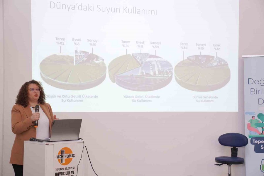 Tepebaşı’nda Suyun Önemi Anlatıldı