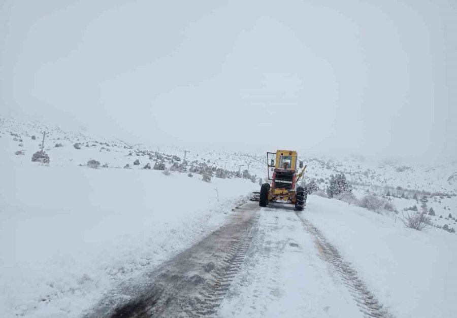 Kayseri’de Kapalı Yol Kalmadı
