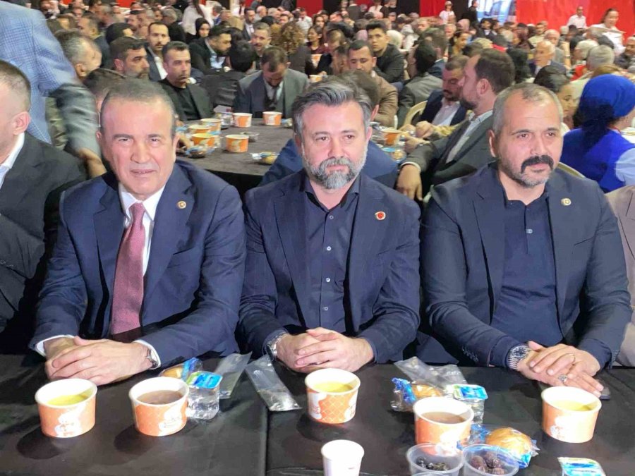 Antalya’da Mhp’liler İftar Yemeğinde Buluştu
