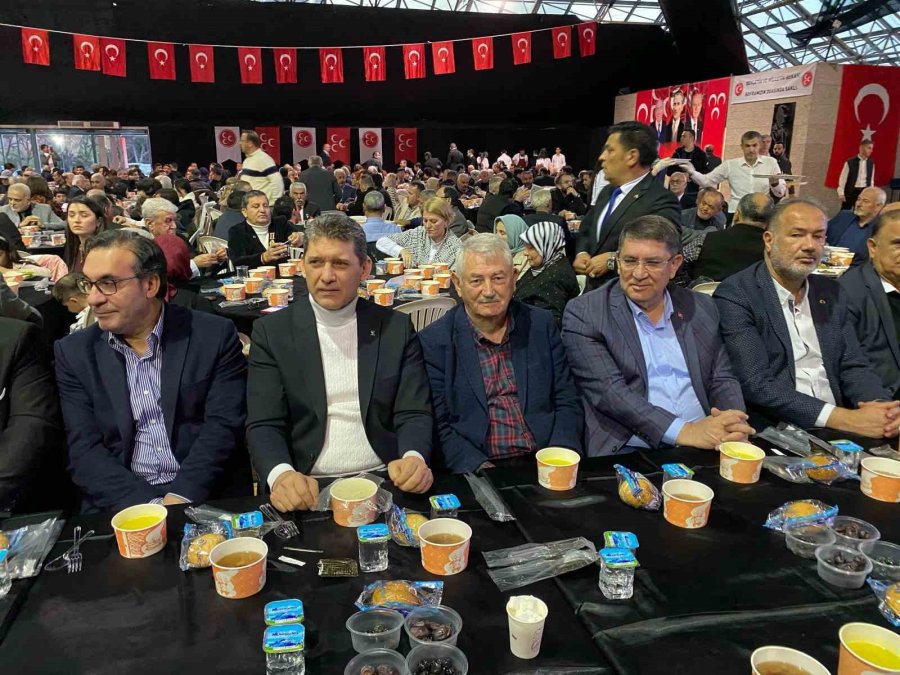 Antalya’da Mhp’liler İftar Yemeğinde Buluştu