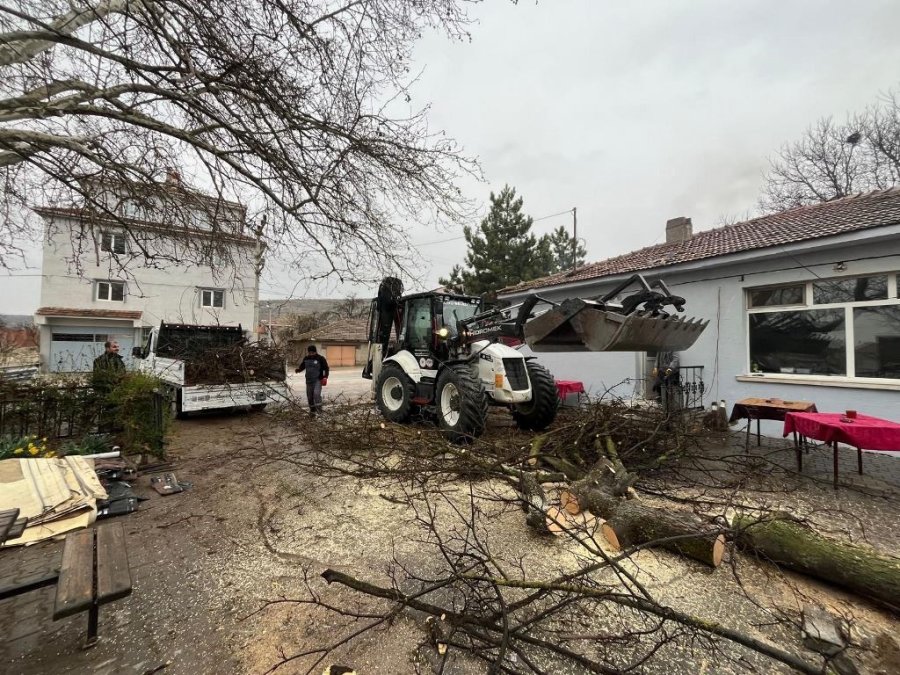 İnönü’de Çalışmalar Devam Ediyor