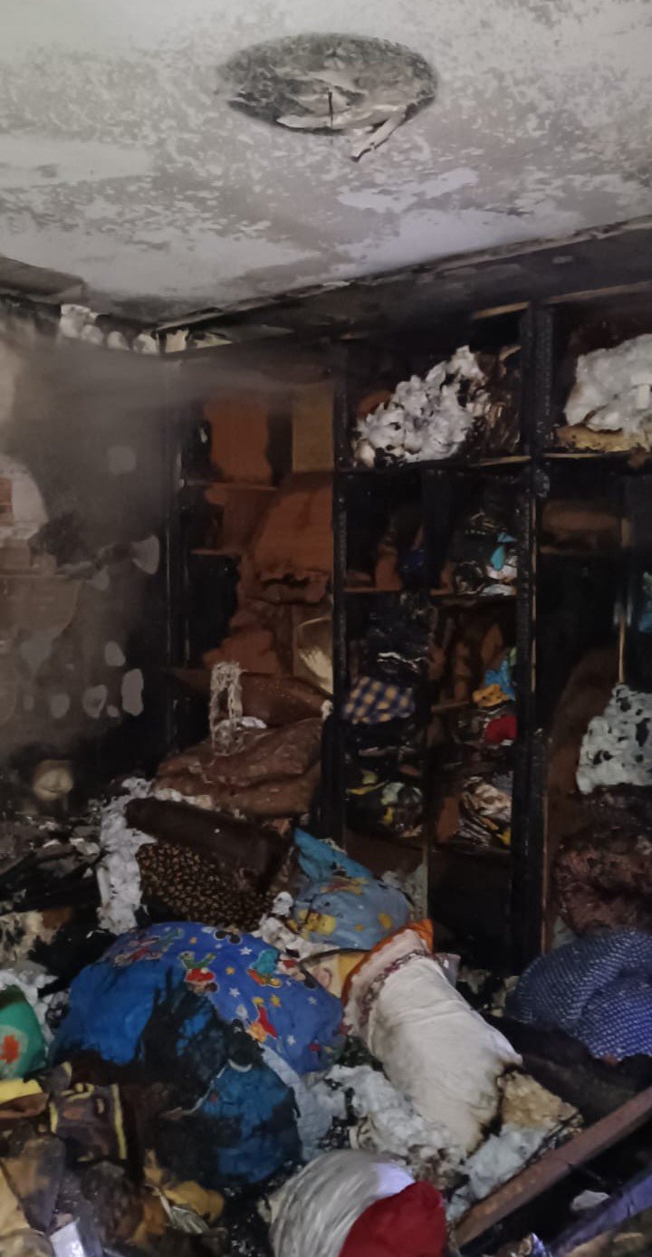 Mersin’de Ev Yangını