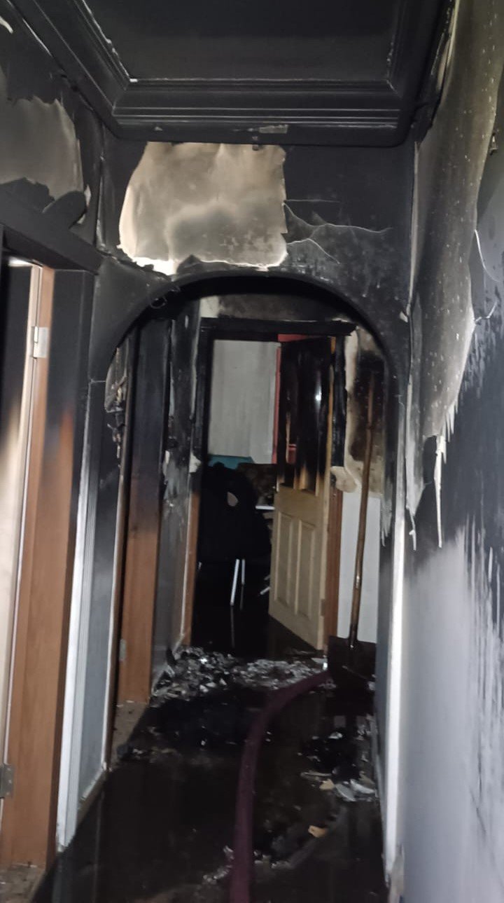 Mersin’de Ev Yangını